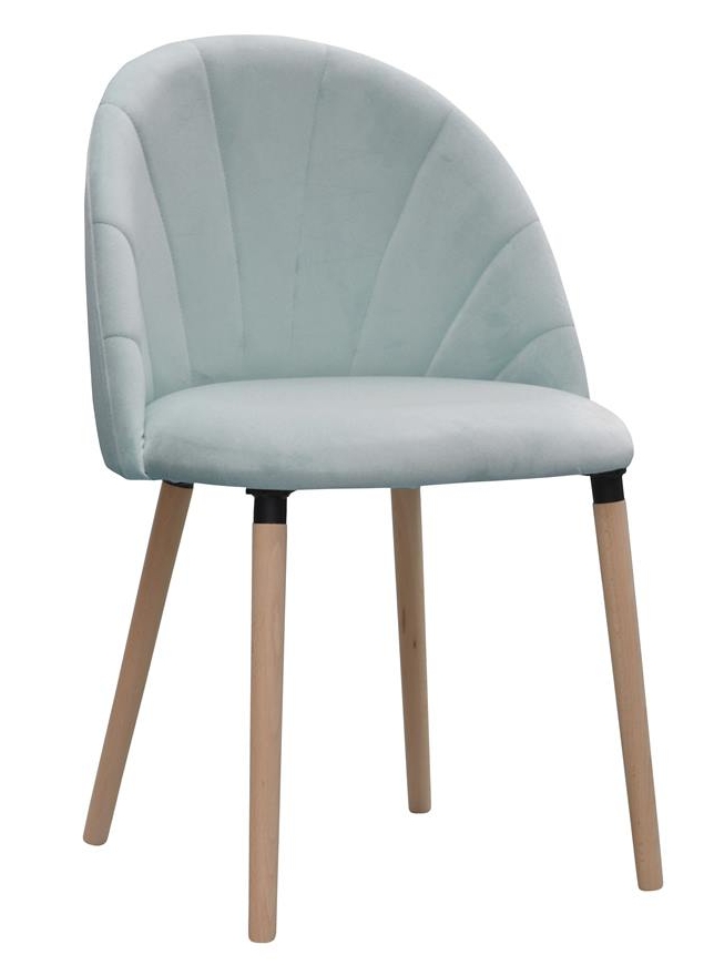 Krzesło kompaktowe tapicerowane ANA - ADS