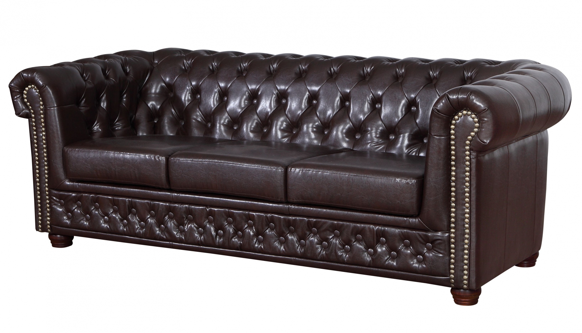 Sofa trzyosobowa ROY 3 z pikowaniem Chesterfield - RP