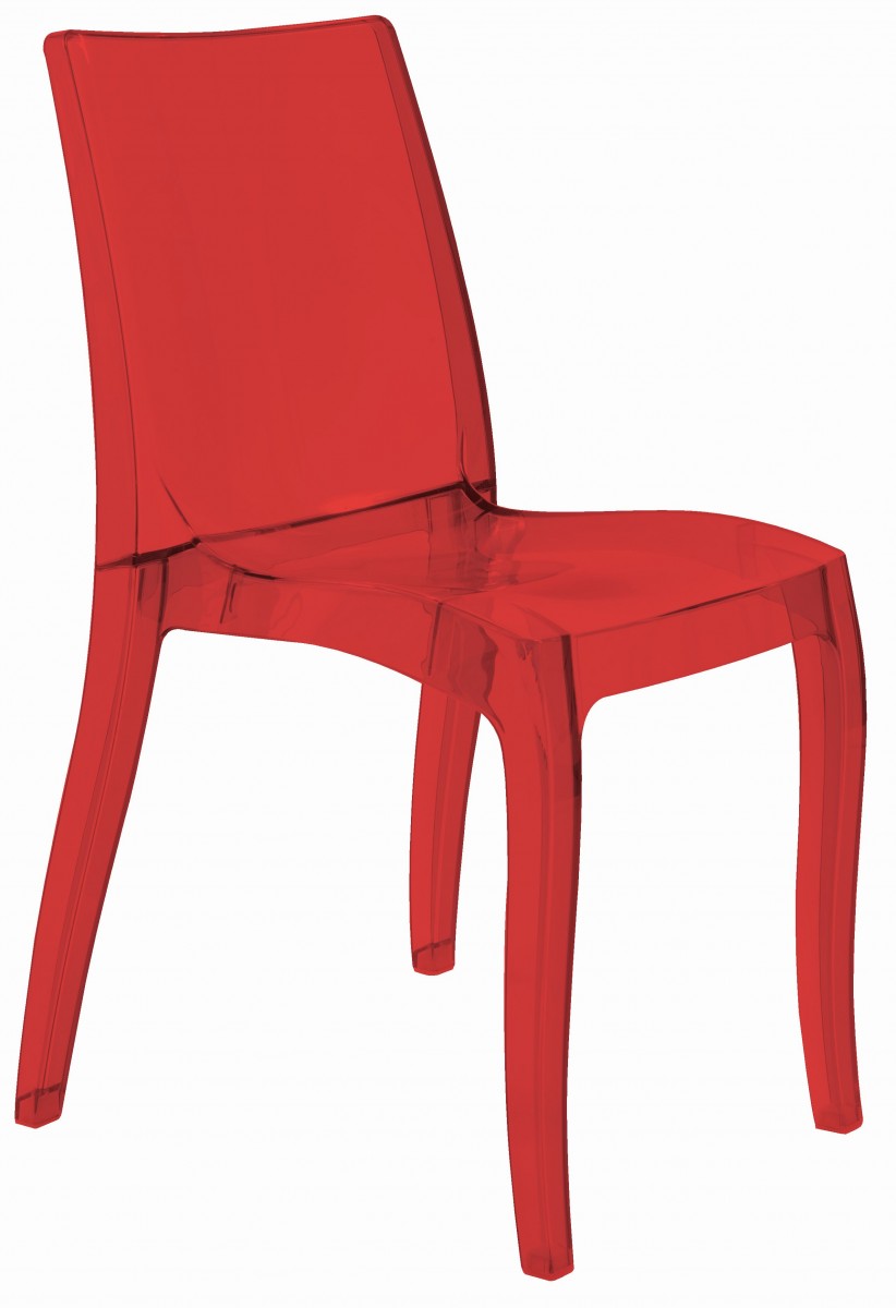 Krzesło sztaplowane z poliwęglanu CRISTI L - GS