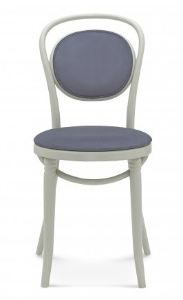 Krzesło z wyplatanym lub tapicerowanym siedziskiem i oparciem A-10 - R