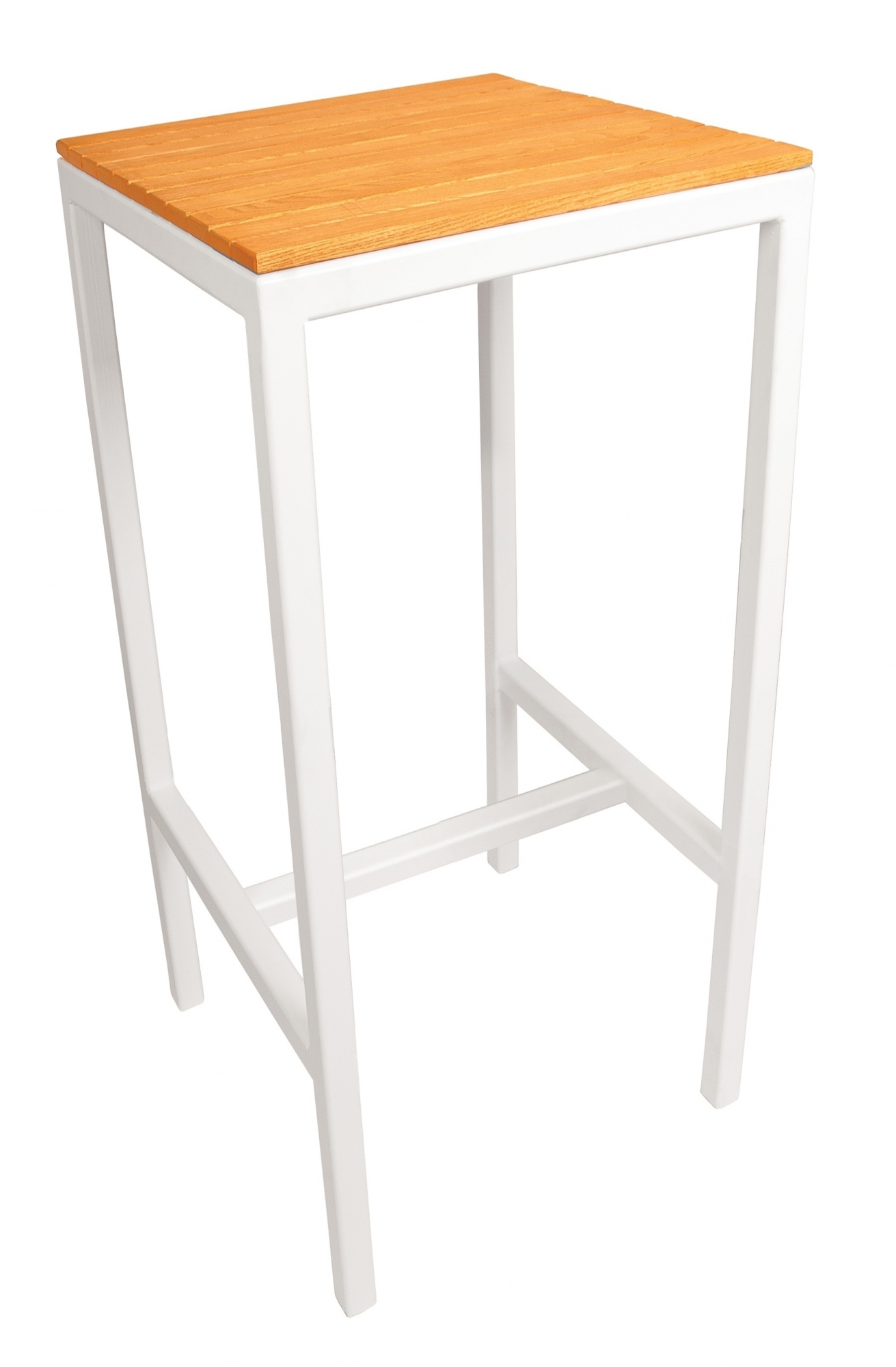 Stół metalowo-drewniany wysoki GIN - RO