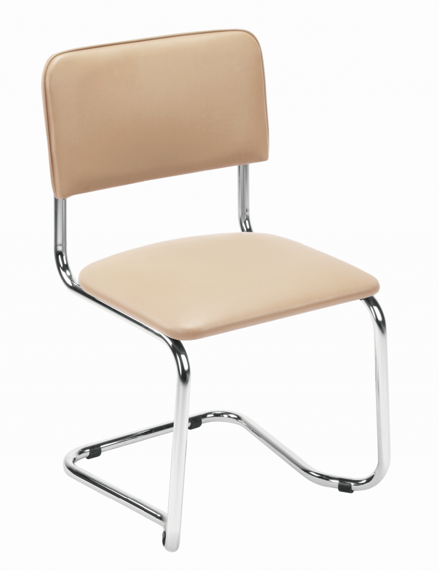 Krzesło metalowe tapicerowane Nowy Styl SYLWIA S chrome - NS