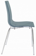K-GS-CAMA Krzesło (dymny szary transparentny)