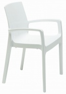 F-GS-CREMA Fotel biały