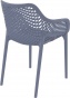 K-SES-RYA XL Krzesło ciemnoszary
