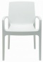 F-GS-CREMA Fotel biały