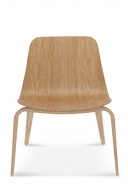 Fotel hotelowy z tapicerowanym siedziskiem B-1802 HIPS - R