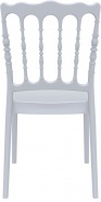 K-SES-NAPOLI Krzesło srebrny szary