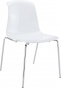 K-SES-ARA Krzesło biały połysk
