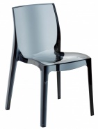 K-GS-FEME Krzesło (ciemny szary transparentny)