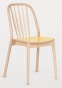 Krzesła drewniane nietapicerowane nadające się użytku do zewnętrznego