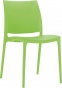 Zielone krzesło gastronomiczne do ogródku piwnego 