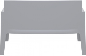 SO-SES-BOKSI Sofa srebrny szary