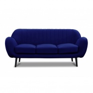 Sofa dwuosobowa TAG 3 z drewnianymi nogami - RP