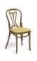 K-MJ-A-1901 krzesło drewniane w wersji z tapicerowanym siedziskiem