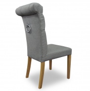 Krzesło restauracyjne z pikowaniem Chesterfield ANETTE - ADS