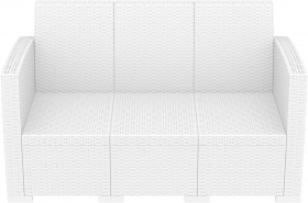 SO-SES-MOON 3-os. Sofa biała