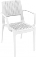 F-SES-RICA Fotel biały