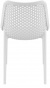 Krzesło sztaplowane z polipropylenu RYA - SES
