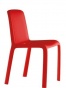 Czerwone krzesła do wyposażenia gastronomii