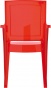 F-SES-ARTI Fotel czerwony połysk