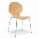 Krzesło sztaplowane metalowe Nowy Styl CAFE VI - NS 1