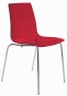 K-GS-CAMA Krzesło (czerwony transparentny)