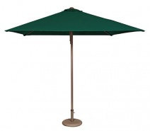 Zielony parasol ogrodowy