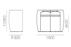 B-P-IGLOO CONSOLE Bar
