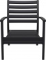 F-SES-MISTRAL XL Fotel czarny