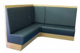 Sofa narożna do gastronomii
