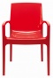 F-GS-CREMA Fotel czerwony