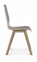 Eleganckie drewniane krzesło do restauracji