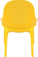 F-SES-KIS WYSOKI Fotel żółty