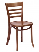 Stylowe krzesła restauracyjne nietapicerowane