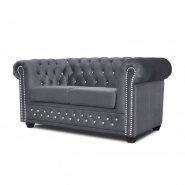 Sofa hotelowa z pikowanie Chesterfield