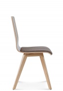Krzesło z drewna bukowego lub dębowego A-1601 CLEO - R
