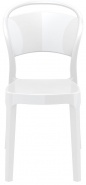 K-SES-EBO Krzesło biały połysk