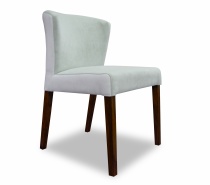Eleganckie krzesło tapicerowane do kawiarni 