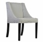 Fotel tapicerowany NEL z drewnianymi nogami - ADS