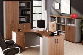 Biurko 160 cm z metalowymi nogami REVIL 0610B M - DN