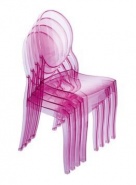 Krzesła dla dzieci wykonane z tworzywa z możliwością sztaplowania