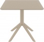 ST-SES-KYS 80x80 Stół taupe