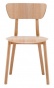 K-PM-A-4231 LOF krzesło drewniane w wersji nietapicerowanej nadające się na zewnątry