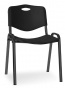 Krzesła biurowe siedziskiem i oparciem z tworzywa sztucznego