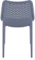 K-SES-RYA Krzesło ciemnoszary