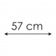 57 cm