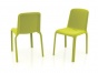 Zielone krzesła do wnętrz gastronomicznych 