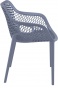 K-SES-RYA XL Krzesło ciemnoszary