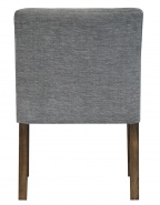 Fotel tapicerowany ORA 2 z guzikami na oparciu - ADS